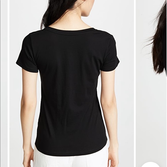 Vince Essential V Neck Tee. Size L. MSRP $80 - Picture 3 of 15